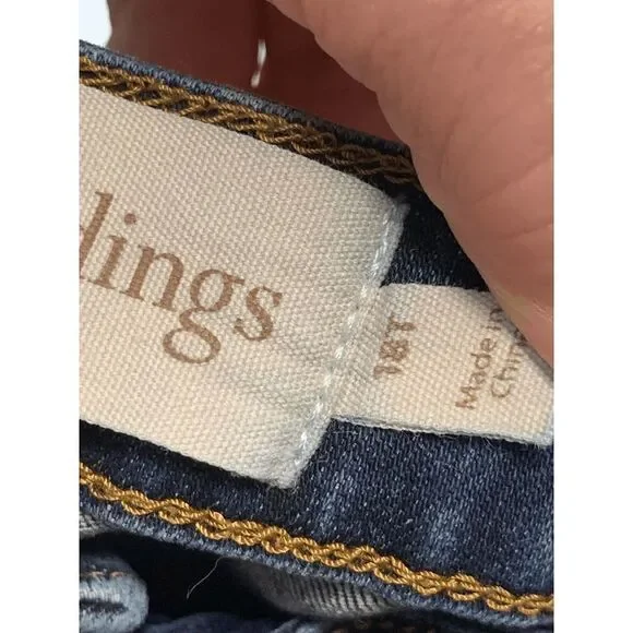 Soft Surroundings Womens Denim Jeans Classic Straight Leg High Rise Blue Sz 18T - Picture 4 of 10